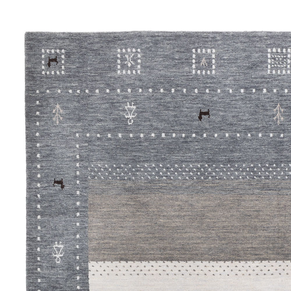 Loribaft Loom Rug 170x240cm - Wool Rug
