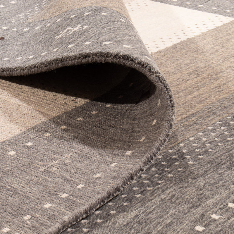 Gabbeh Rug - Loribaft Softy - 240 x 170 cm - grey