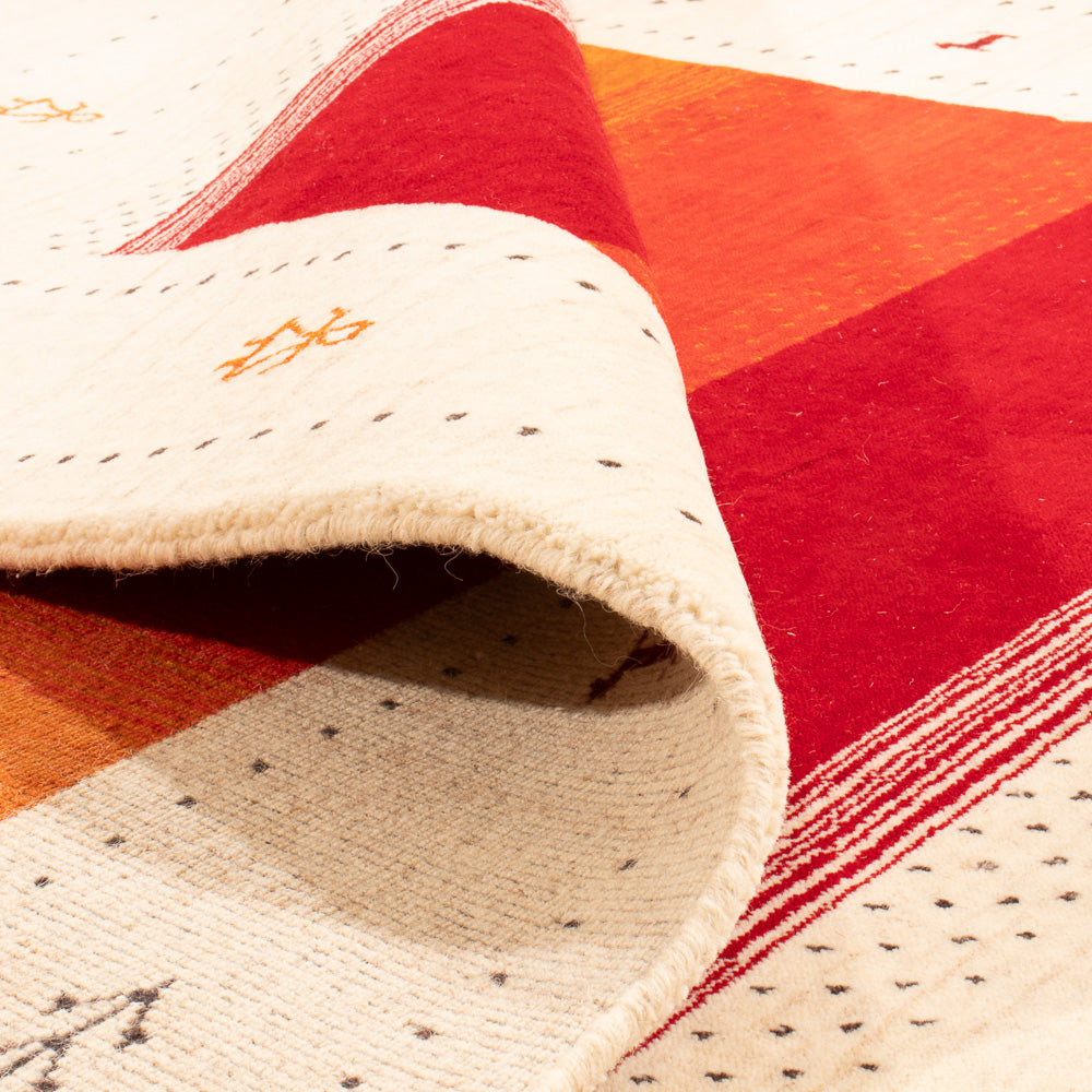 Gabbeh Rug - Loribaft Softy - 240 x 170 cm - multicolored