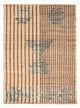 Jute Carpet Rug 90x60cm