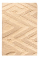 Wool Rug - 90 x 60 cm - light beige