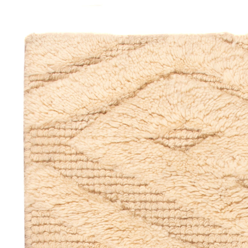 Wool Rug - 90 x 60 cm - light beige