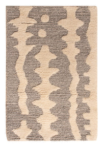 Wool Rug - 90 x 60 cm - beige