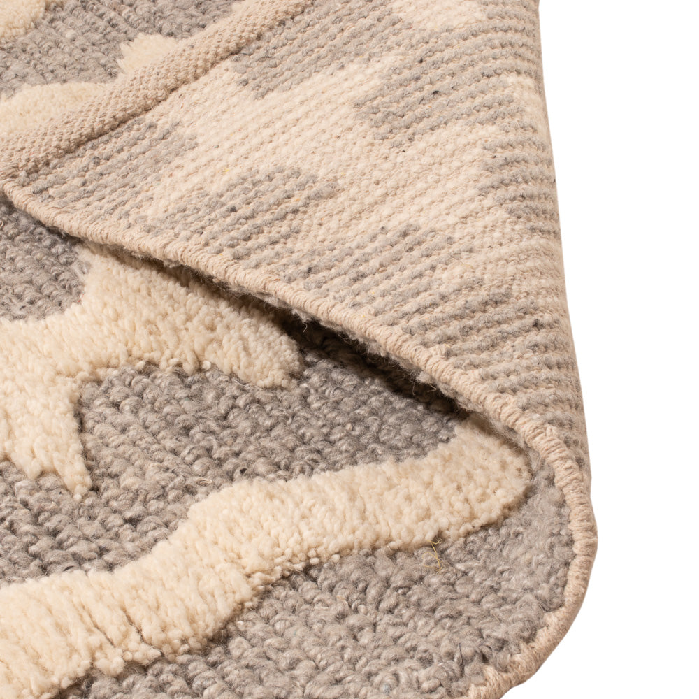 Wool Rug - 90 x 60 cm - beige