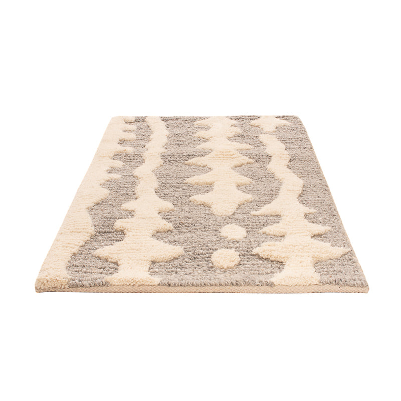 Wool Rug - 90 x 60 cm - beige