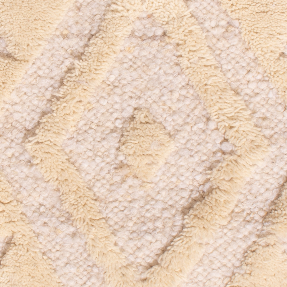 Wool Rug - 90 x 60 cm - beige