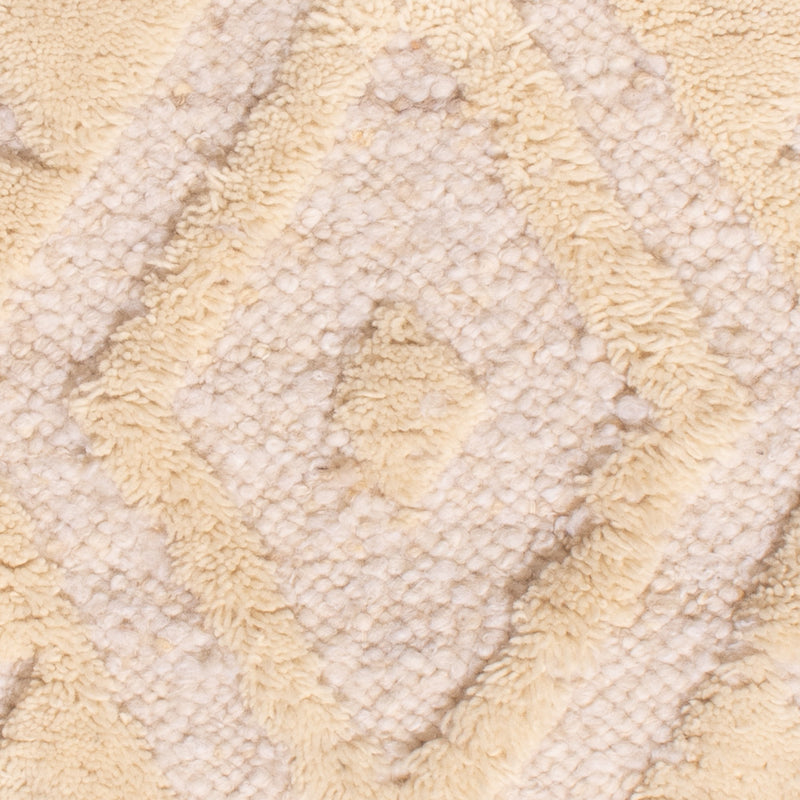 Wool Rug - 90 x 60 cm - beige