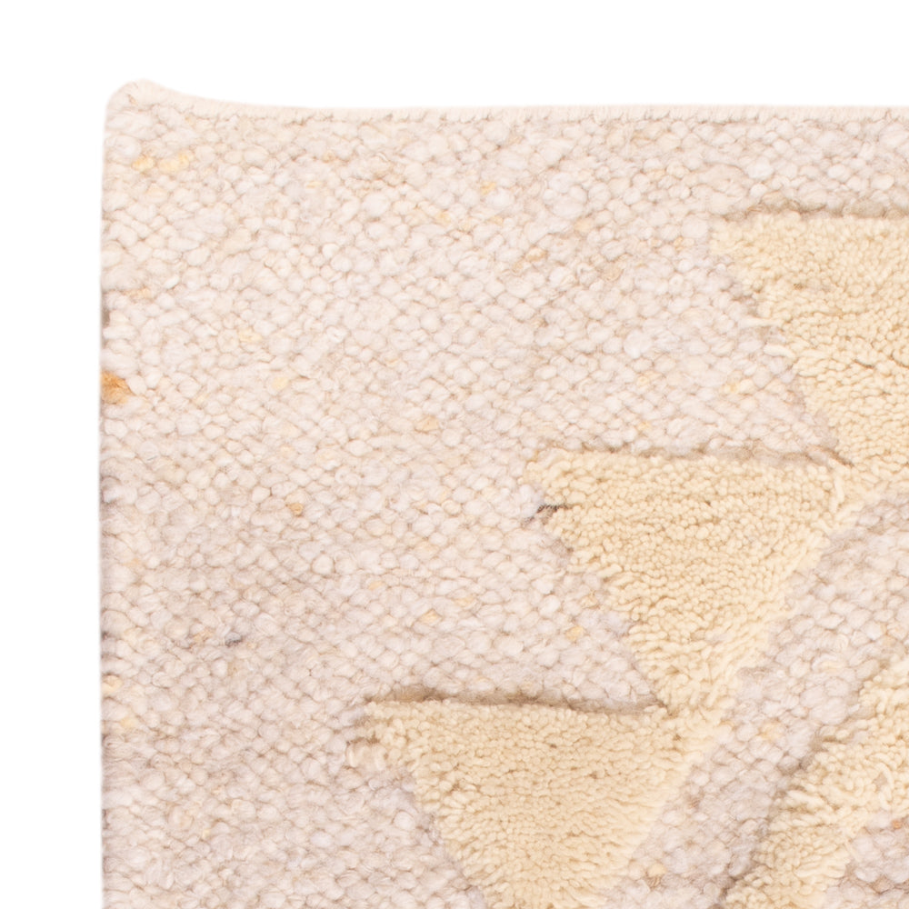 Wool Rug - 90 x 60 cm - beige