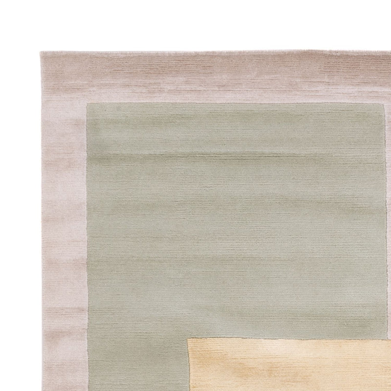 Designer Rug - 243 x 167 cm - green