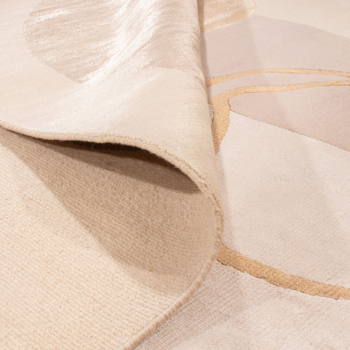 Designer Rug - 241 x 166 cm - beige