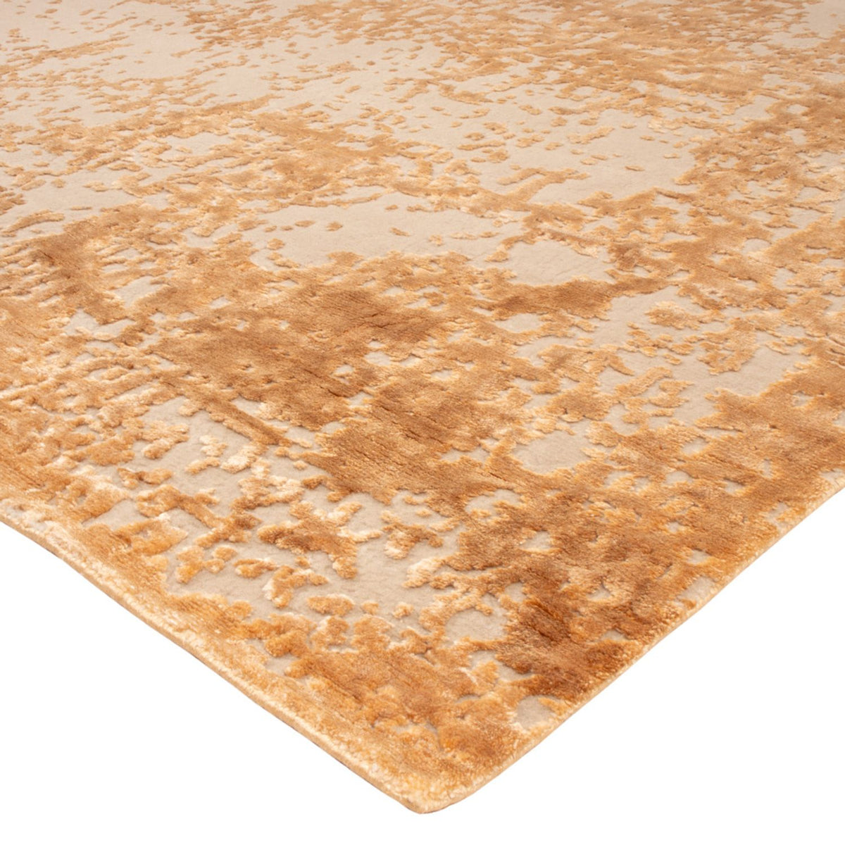 Designer Rug - 246 x 171 cm - gold