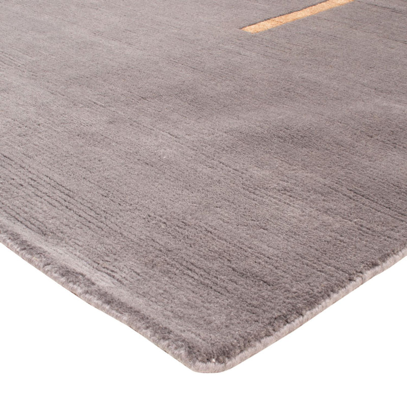 Designer Rug - 247 x 174 cm - grey