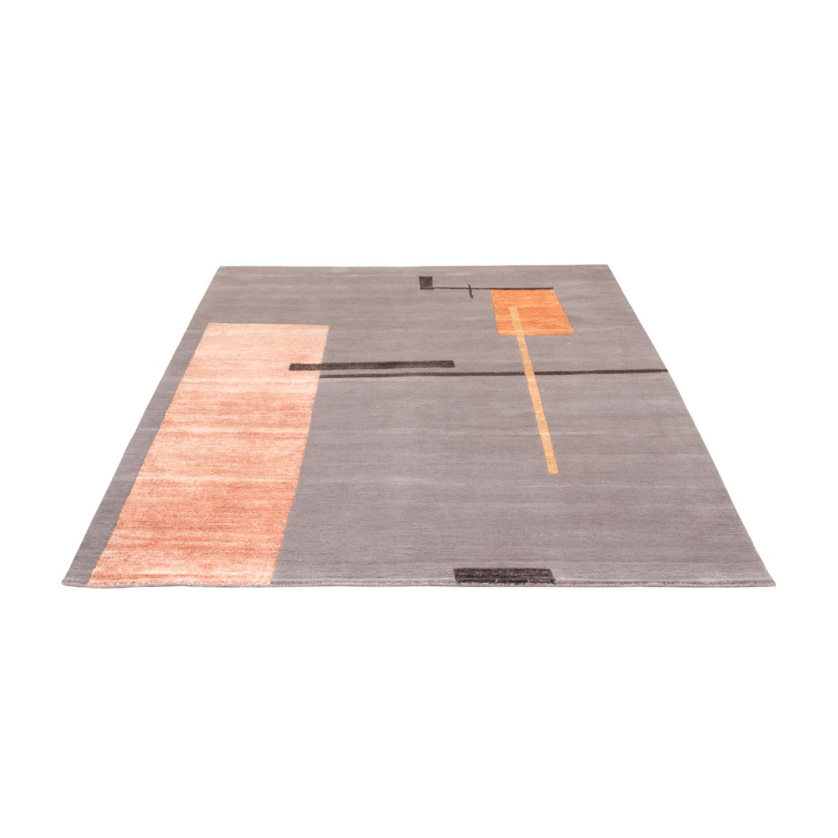 Designer Rug - 247 x 174 cm - grey