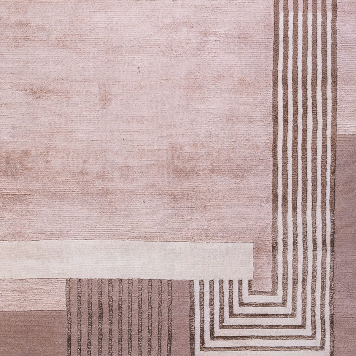Designer Rug - 244 x 169 cm - silver