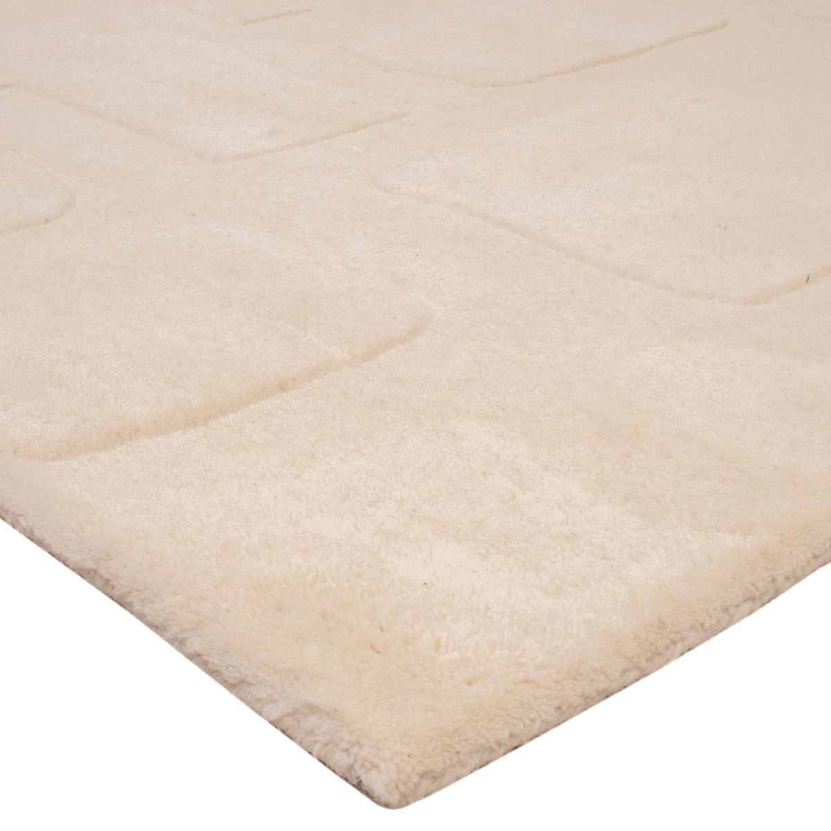 Designer Rug - 200 x 140 cm - beige