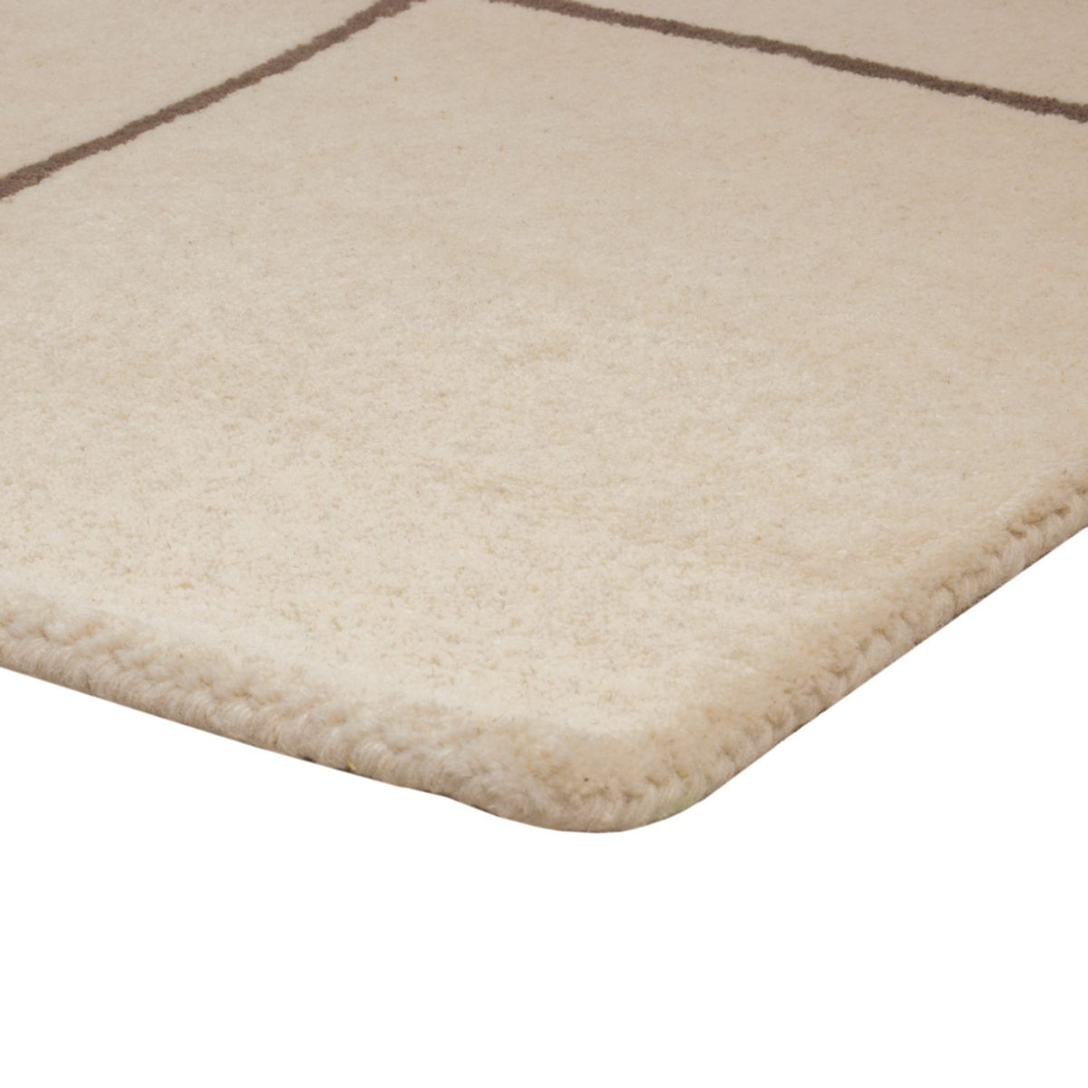 Wool Rug - 200 x 140 cm - beige
