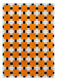 Designer Rug - 200 x 140 cm - gold