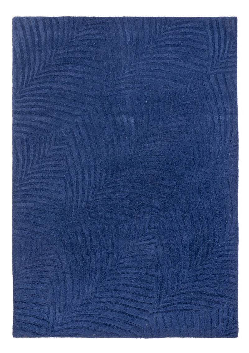 Wool Rug - 200 x 140 cm - blue