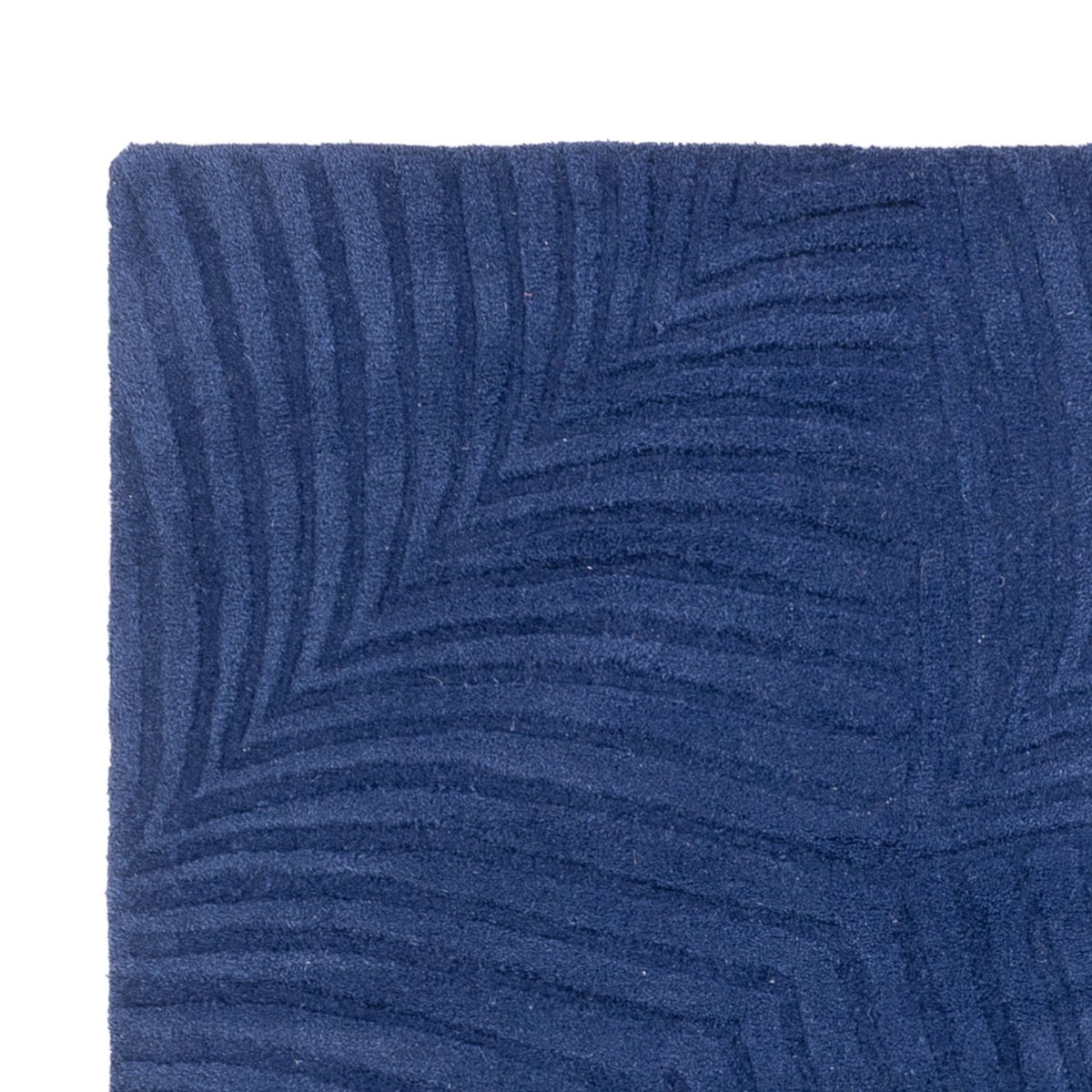 Wool Rug - 200 x 140 cm - blue