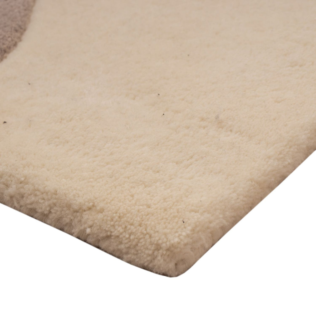 Designer Rug - 90 x 60 cm - cream