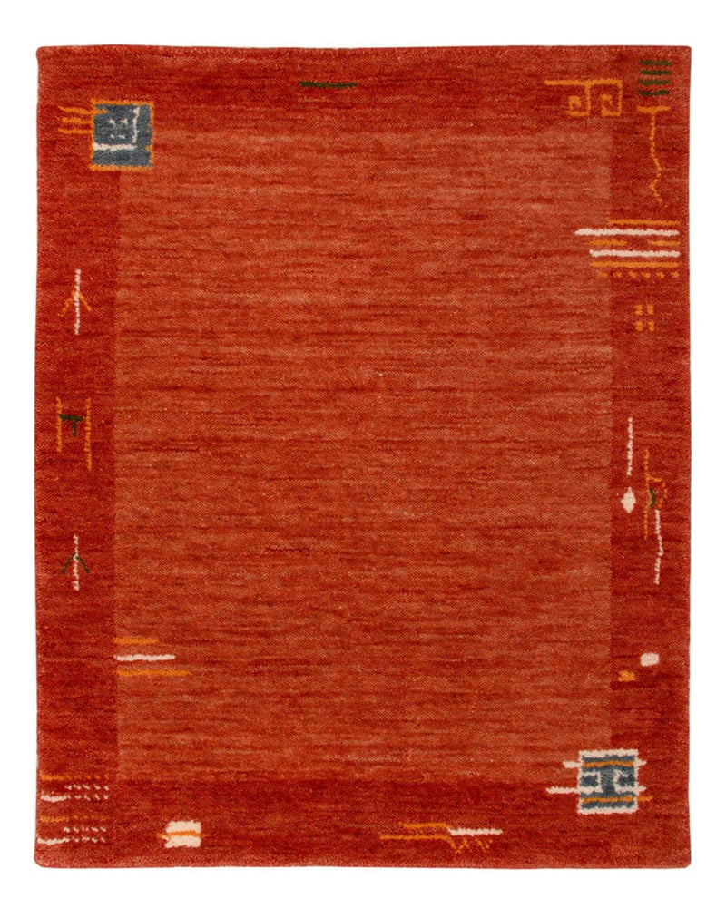 Gabbeh Rug - Softy - 90 x 60 cm - red