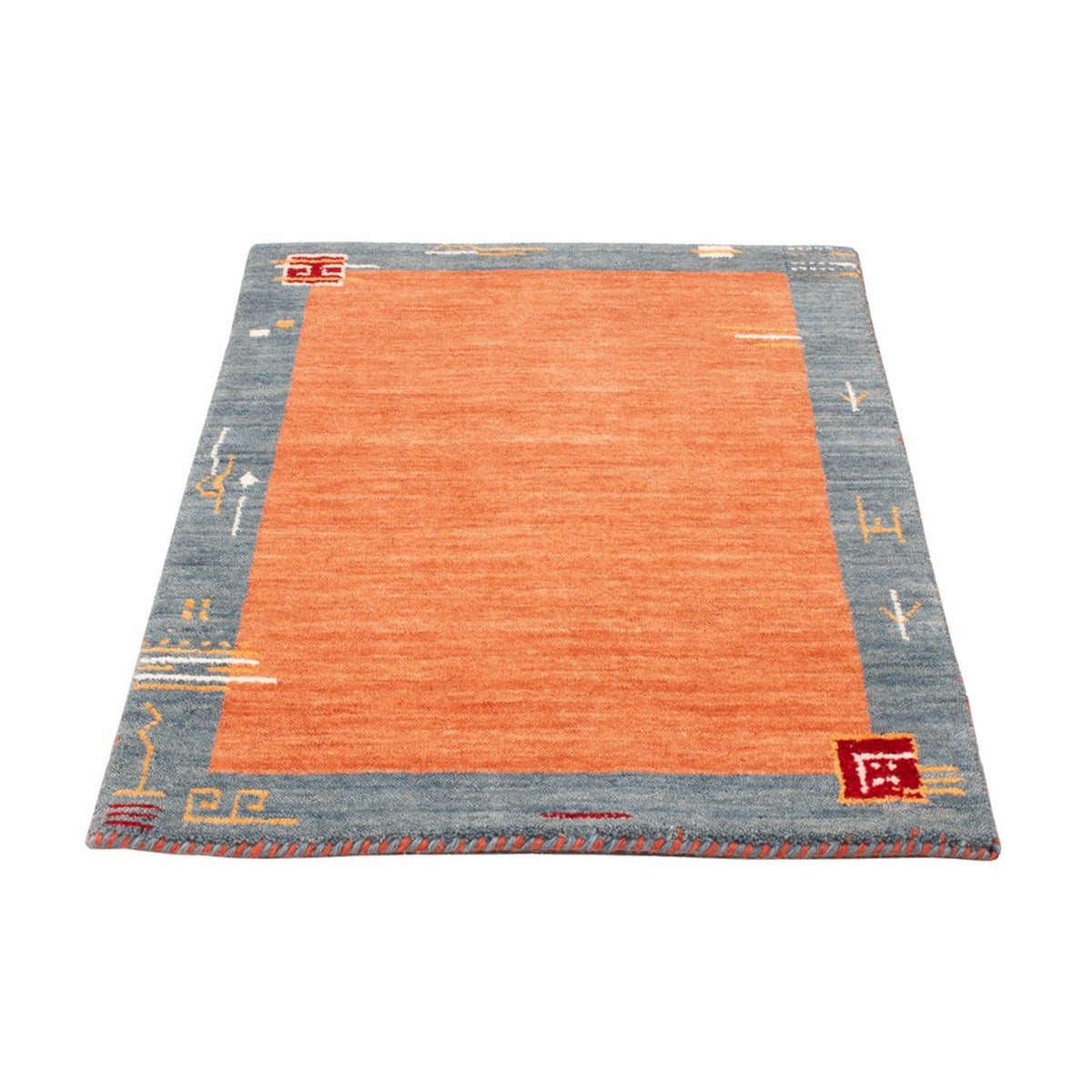 Gabbeh Rug - Softy - 90 x 60 cm - red