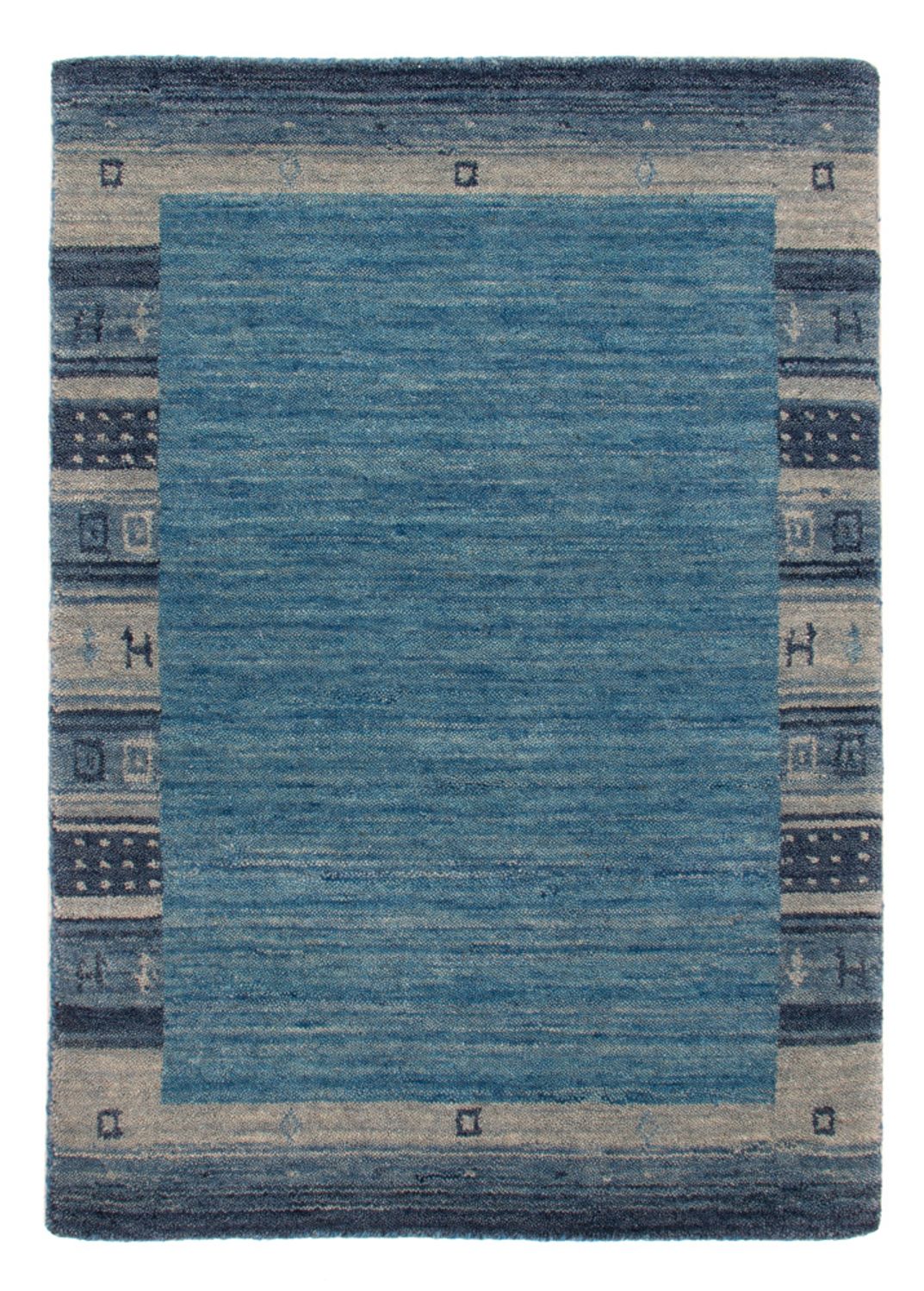 Gabbeh Rug - Softy - 90 x 60 cm - blue