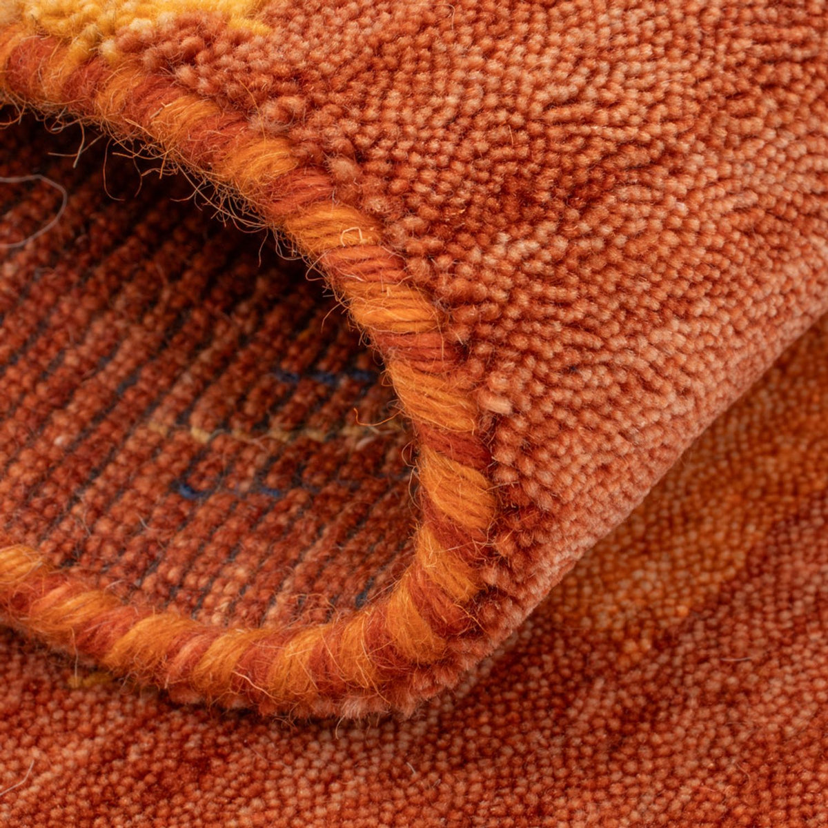 Gabbeh Rug - Softy - 90 x 60 cm - rust