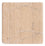 Designer Rug square  - 30 x 30 cm - natural white