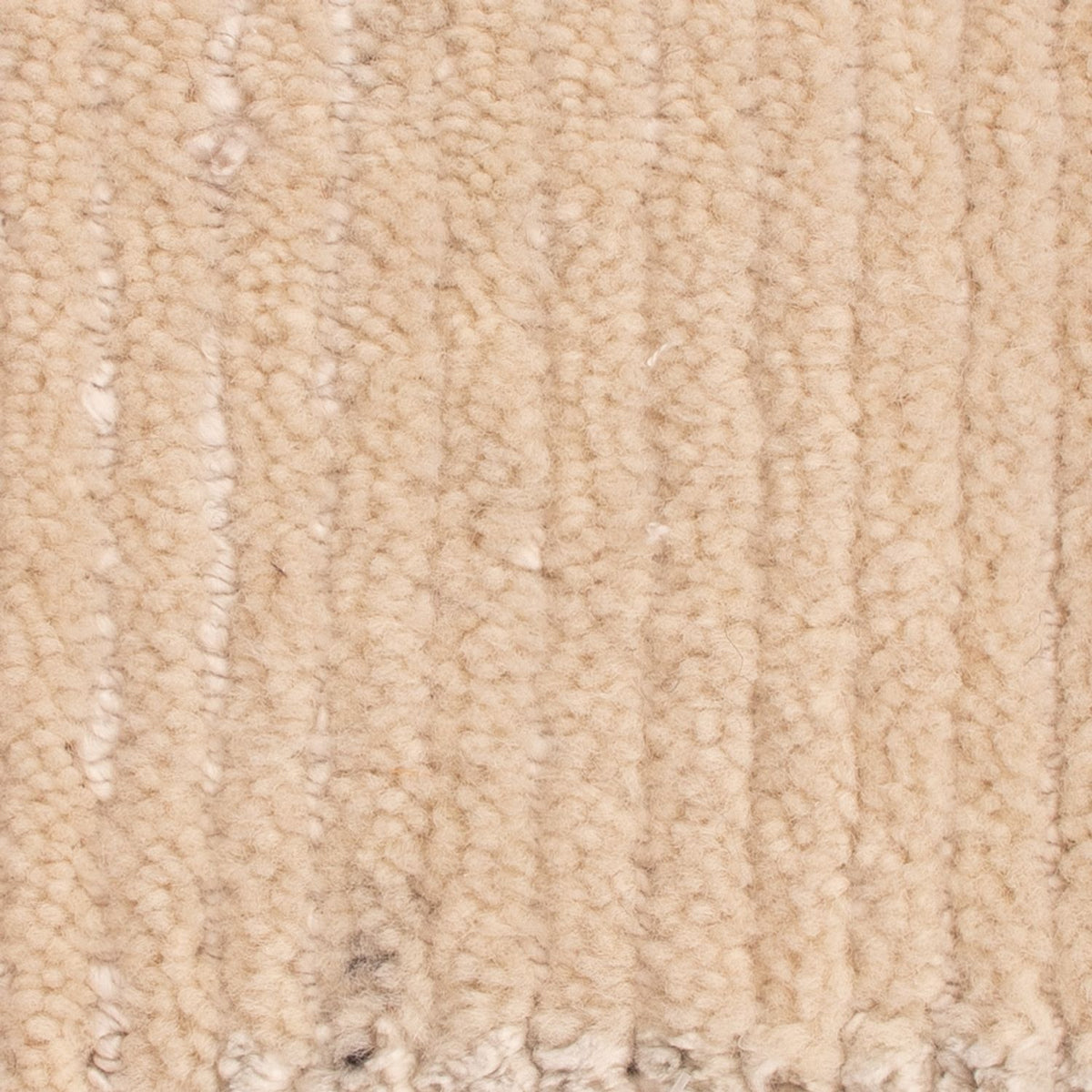 Designer Rug square  - 30 x 30 cm - natural white