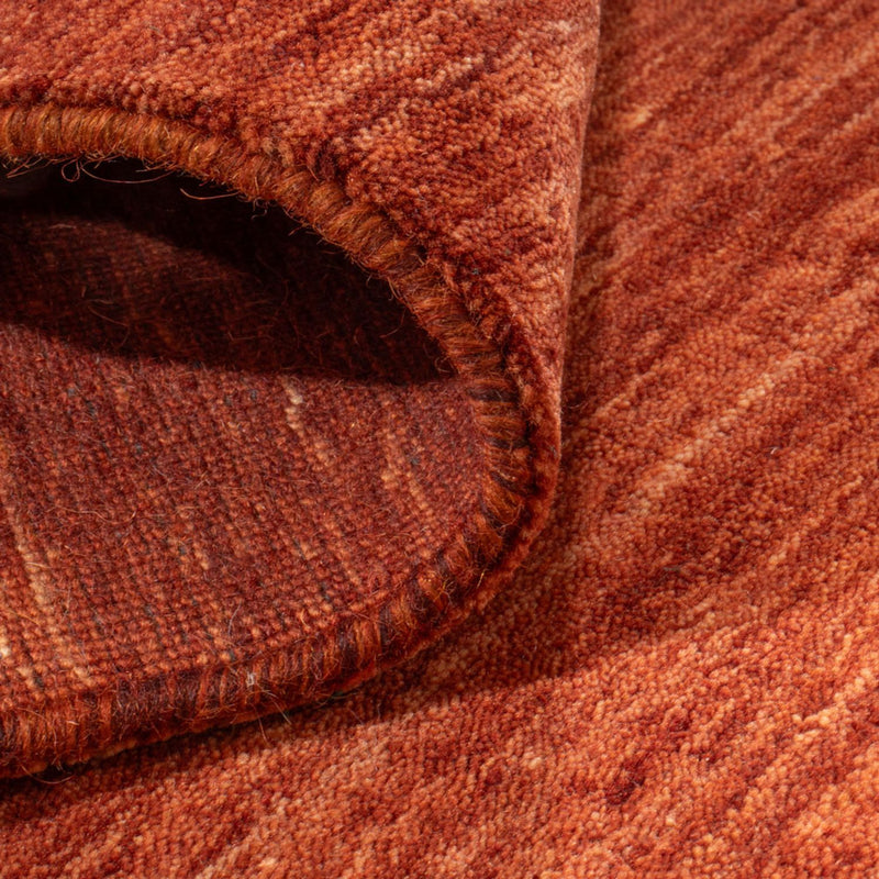 Runner Gabbeh Rug - Loribaft Softy - 300 x 80 cm - brown