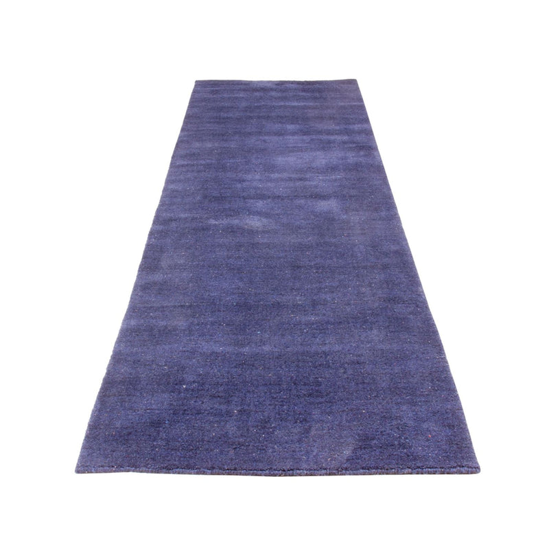 Runner Gabbeh Rug - Softy - 300 x 80 cm - blue