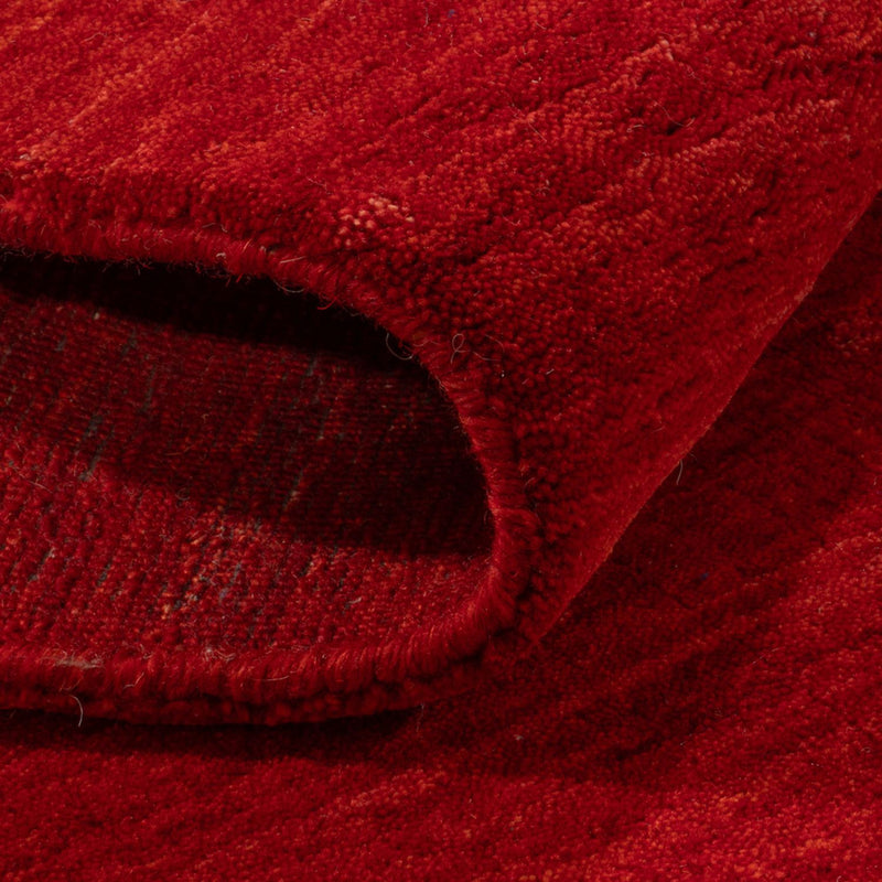 Gabbeh Rug - Loribaft Softy - 150 x 100 cm - red