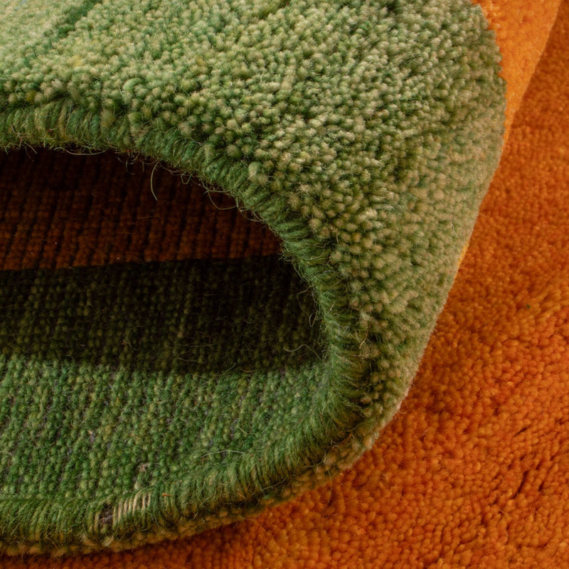 Runner Gabbeh Rug - Softy - 200 x 80 cm - orange