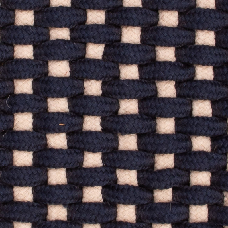 Rug square  - 41 x 41 cm - dark blue