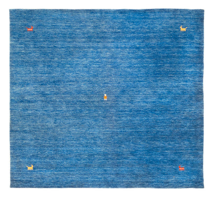 Gabbeh Rug - Softy square  - 250 x 250 cm - blue