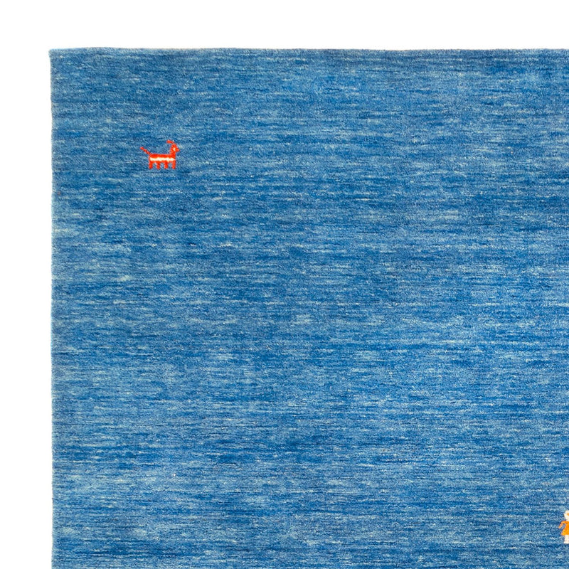 Gabbeh Rug - Softy square  - 250 x 250 cm - blue