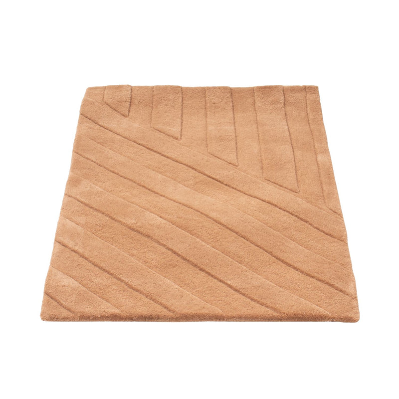Wool Rug - 90 x 60 cm - salmon