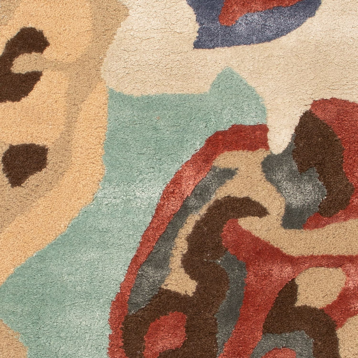 Designer Rug - 90 x 60 cm - multicolored