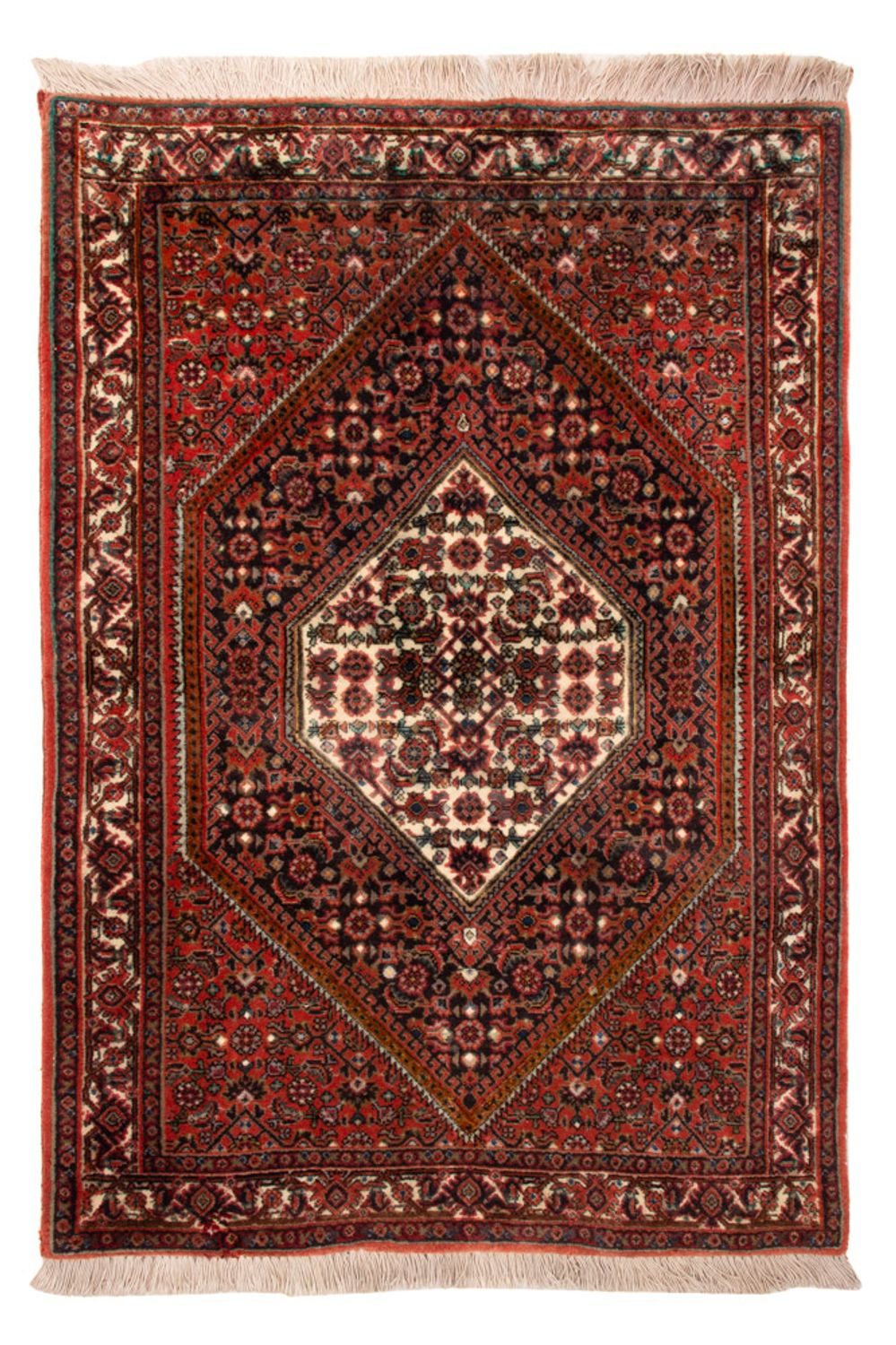 Perser Rug - Bidjar - 102 x 74 cm - red