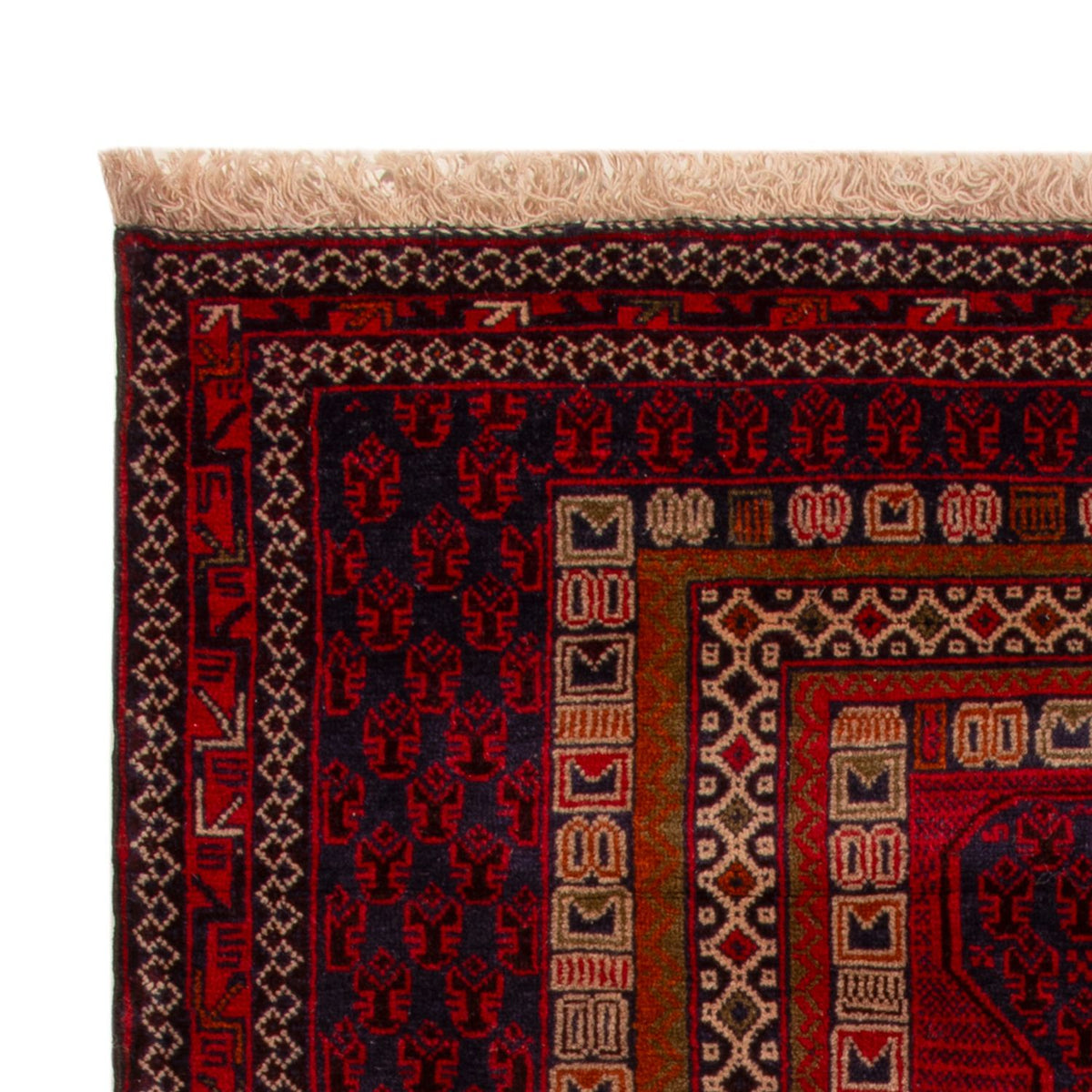 Belutsch Rug - 138 x 91 cm - red