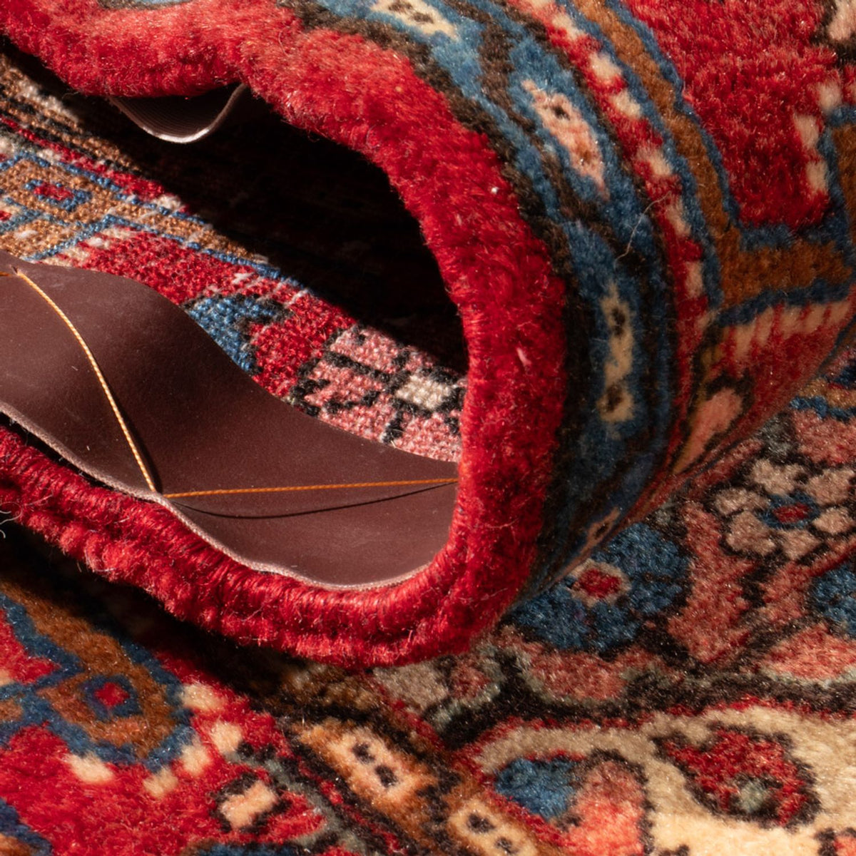 Perser Rug - Nomadic - 92 x 62 cm - dark blue