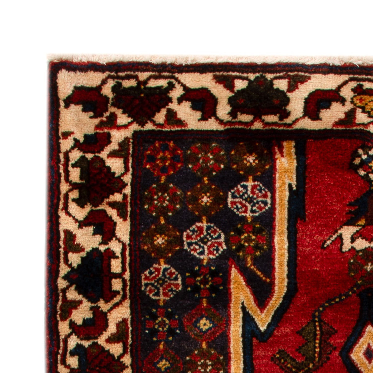 Perser Rug - Nomadic - Miana - 137 x 83 cm - red