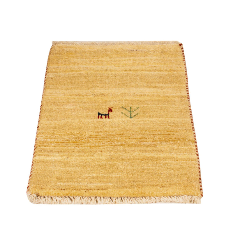 Gabbeh Rug - Loribaft Perser - 60 x 40 cm - cream