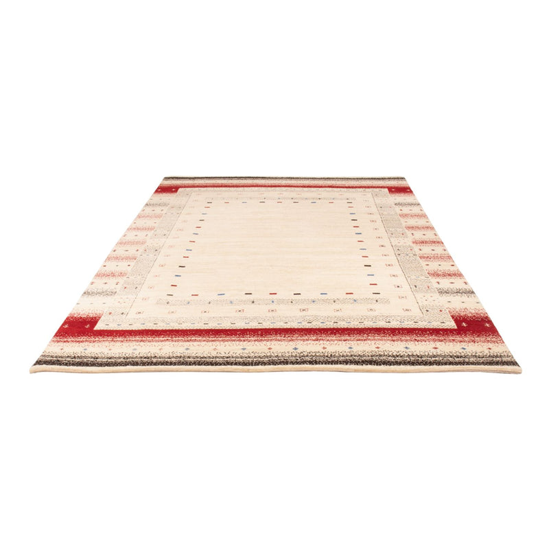 Gabbeh Rug - Loribaft Indus - 242 x 168 cm - cream