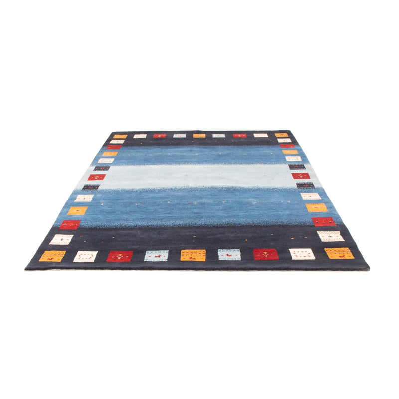 Gabbeh Rug - Loribaft Indus - 240 x 169 cm - blue