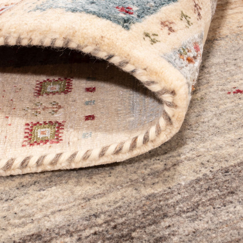 Gabbeh Rug - Loribaft Indus - 242 x 167 cm - natural