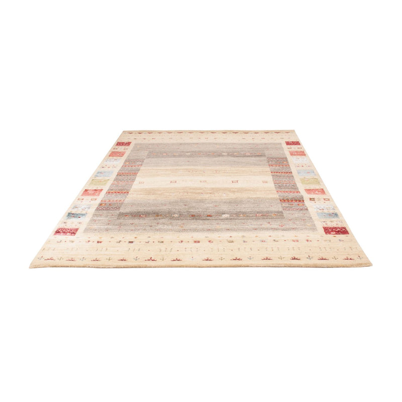 Gabbeh Rug - Loribaft Indus - 242 x 167 cm - natural