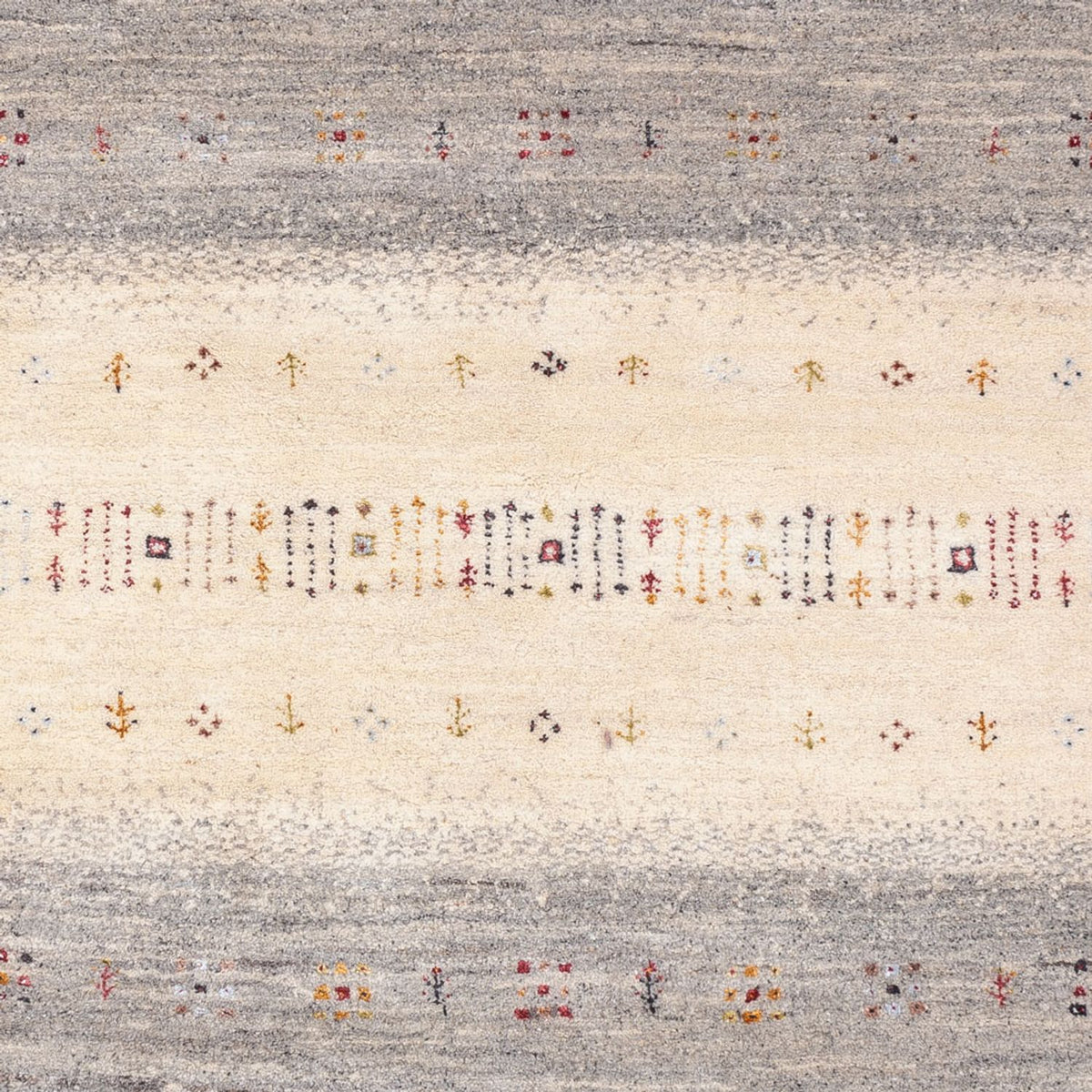 Gabbeh Rug - Loribaft Indus - 245 x 166 cm - natural