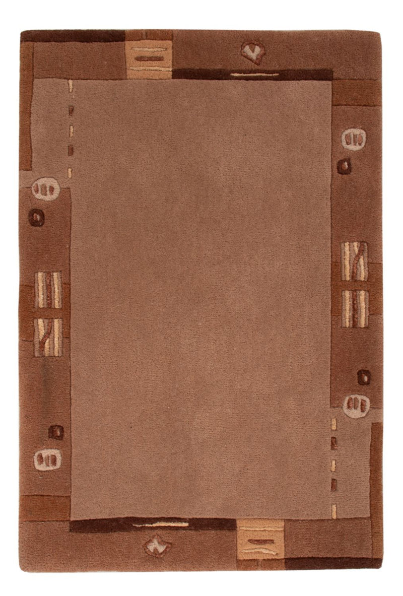 Nepal Rug - 90 x 60 cm - brown